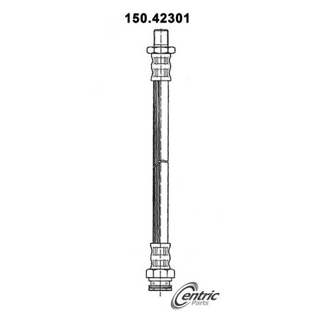 Centric Parts Brake Hose, 150.42301 150.42301